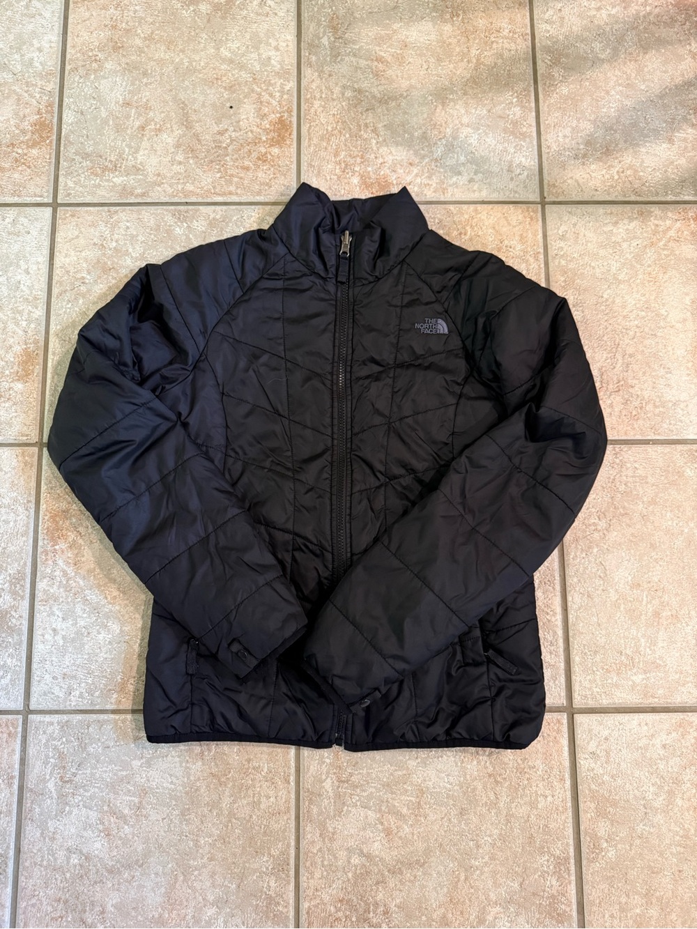 The North Face Black Quilted Women's Puffer Jacket